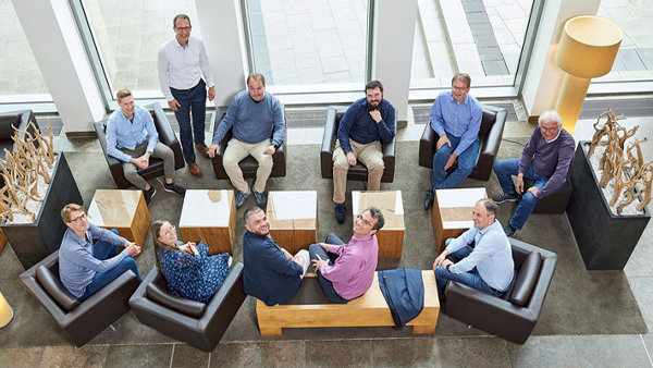 Photo of the R&D (Research & Development) team
